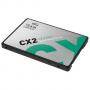 Диск solid state drive (ssd) team group cx2, 256 gb, 2.5 инча, sata iii, четене: 520 mb/s, запис: 430 mb/s, черен, team-ssd-cx2-256gb