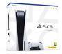 Конзола sony playstation 5, ssd 825gb, nvme ssd slot, 16gb gddr6 256-bit, amd zen 2 cores 3.5ghz с 8 ядра, бял + игра fifa 22 (ps5) + слушалки wireles
