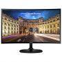 Монитор samsung c24f390fhux, curved, 23.5 инча fhd, 1920 x 1080, va, 4 ms, 60 hz, 250 cd/m2, 3 000:1, mega dcr, hdmi, d-sub, черен, lc24f390fhrxen