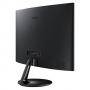 Монитор samsung c24f390fhux, curved, 23.5 инча fhd, 1920 x 1080, va, 4 ms, 60 hz, 250 cd/m2, 3 000:1, mega dcr, hdmi, d-sub, черен, lc24f390fhrxen