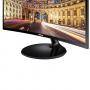 Монитор samsung c24f390fhux, curved, 23.5 инча fhd, 1920 x 1080, va, 4 ms, 60 hz, 250 cd/m2, 3 000:1, mega dcr, hdmi, d-sub, черен, lc24f390fhrxen