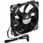 Вентилатор за кутия corsair ml120 pro, 120 mm, 2400 rpm, 75 cfm, 37 db, 4-pin, черен, co-9050040-ww