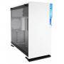 Кутия за настолен компютър in win 101 mid tower, atx, micro-atx, mini-itx, tempered glass, 2 x usb, 2 x 3.5 mm, бяла, inwin_101_white