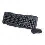 Безжичен комплект gembird, кирилизирана клавиатура и мишка, черен, kbs-wm-02