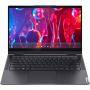 Лаптоп lenovo yoga 7, amd ryzen 5 5600u, 14 инча fhd (1920 х 1080), touch, 16 gb  lpddr4x, 1 tb ssd, amd radeon graphics, win 10 home, сив, 82n7000qbm