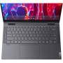 Лаптоп lenovo yoga 7, amd ryzen 5 5600u, 14 инча fhd (1920 х 1080), touch, 16 gb  lpddr4x, 1 tb ssd, amd radeon graphics, win 10 home, сив, 82n7000qbm