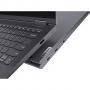 Лаптоп lenovo yoga 7, amd ryzen 5 5600u, 14 инча fhd (1920 х 1080), touch, 16 gb  lpddr4x, 1 tb ssd, amd radeon graphics, win 10 home, сив, 82n7000qbm