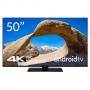 Телевизор nokia smart tv 5000a, 50 инча, 4k uhd, 3840 x 2160, lcd, 16:9, dolby digital plus, android tv, bluetooth, wifi, hdmi, vga, usb, черен