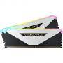 Ram памет corsair vengeance rgb rt, ddr4, 16 gb, 3200 mhz, unbuffered, 16-20-20-38, xmp 2.0, rgb led, black pcb, 1.35 v, cmn16gx4m2z3200c16w