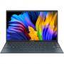Лаптоп asus zenbook um425uaz-am511w, amd ryzen 5 5500u, 14 инча fhd(1920x1080), 8 gb ddr4, 512 gb ssd, amd radeon, win 11 home, сив, 90nb0vn1-m000c0