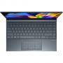 Лаптоп asus zenbook um425uaz-am511w, amd ryzen 5 5500u, 14 инча fhd(1920x1080), 8 gb ddr4, 512 gb ssd, amd radeon, win 11 home, сив, 90nb0vn1-m000c0