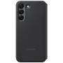 Калъф samsung s22 s901 smart led view cover, 6.1 инча (15.49 cm), черен, ef-ns901pbegee