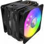 Охладител за процесор cooler master hyper 212 led turbo, за amd и intel процесори, argb, черен, cm-fan-rr-212tk-18pa-r1