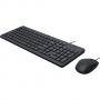 Комплект клавиатура и мишка hp 100 wired mouse and keyboard (bg), жичен, usb, multimedia hotkey, черен, 240j7aa#aks