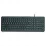 Комплект клавиатура и мишка hp 100 wired mouse and keyboard (bg), жичен, usb, multimedia hotkey, черен, 240j7aa#aks