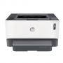 Лазерен принтер hp neverstop laser 1000n, usb, wi-fi, бял/черен, 5hg74a
