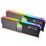 Ram памет thermaltake toughram xg r016d416gx2-3600c18a, 32 gb (2 x 16 gb), ddr4, pc4-28800, 3600 mhz, cl18, 1.2 v, rgb, черна, ther-ram-r016d416gx2-36
