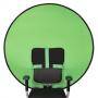Мобилен сгъваем фон hama chairy, 130 cm, с фиксиращи презрамки, зелен, hama-21572