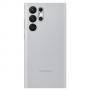Калъф за смартфон samsung s22 ultra g908 smart led view cover (ee), 6.8 инча (17 cm), сив, ef-ns908pjegee