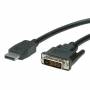 Value 11.99.5612 :: displayport кабел, dp m - dvi m, 5.0 м