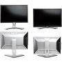 Монитор dell 2408wfp, 24" wide lcd, pva panel, ultrasharp, 6 ms, 3000:1, 400 cd/m2, 4 usb, hdmi, hdcp, s-video, height adjustable - 2408wfp