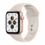 Часовник, apple watch se (v2) gps, 40mm gold aluminium case with starlight sport band - regular