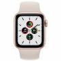 Часовник, apple watch se (v2) gps, 40mm gold aluminium case with starlight sport band - regular
