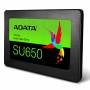 Диск ssd adata su650, 120 gb, 2.5 inch, sata iii 6 gb/s, четене: до 520 mb/s, запис: 320 mb/s, asu650ss-120gt-r