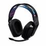 Геймърски слушалки с микрофон logitech g535 lightspeed, безжични, 3.5mm аудио жак, 33 часа живот на батерията, черен, 981-000972