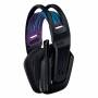 Геймърски слушалки с микрофон logitech g535 lightspeed, безжични, 3.5mm аудио жак, 33 часа живот на батерията, черен, 981-000972
