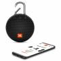 Водоустойчива тонколонка jbl clip 3, ipx7, bluetooth 4.1, 3 w, черен, jblclip3blk - с нарушена опаковка