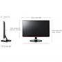 Монитор samsung t24a350, 24' led hdtv, 5 ms, 1000:1, 250 cd, 1920x1080, hdmi,  b2c, high glossy black - lt24a350ew/en