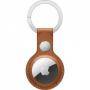 Аксесоар apple airtag leather key ring - saddle brown