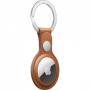 Аксесоар apple airtag leather key ring - saddle brown