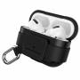 Протектор speck за airpods pro presidio clickflip, с карабинер, 360 градусова защита, ipx5 защита от навлизане на прах, черен, 14573