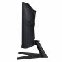 Монитор samsung odyssey g55a, 27 инча va панел, 165hz, wqhd, 1ms, mega contrast, 300cd/m2, display port, hdmi, ls27ag550euxen
