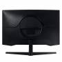 Монитор samsung odyssey g55a, 27 инча va панел, 165hz, wqhd, 1ms, mega contrast, 300cd/m2, display port, hdmi, ls27ag550euxen