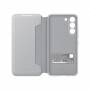 Калъф samsung s22 s901 smart led view cover, сребрист, ef-ns901pjegee