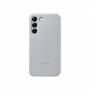 Калъф samsung s22 s901 smart led view cover, сребрист, ef-ns901pjegee
