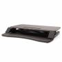 Стойка за бюро fellowes corvisio, регулируема височина: 2.9 - 41.5 cm, до 17 кг, стомана, ергономична, черна, 4015100550