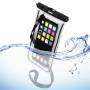 Чанта за смартфон hama playa, размер xxl, до 5.5 инча, водоустойчива ipx8, винил, прозрачен / черен, hama-177781
