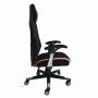 Геймърски стол rfg soft game, до 130kg, ергономичен, черно-розов, 4010200185