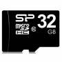 Kарта памет silicon power 32gb micro sdhc (class 10) + adapter, sp032gbsth010v10sp