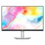 Монитор dell s2722dc, 27 инча qhd, 2560 x 1440, ips, white led, 4 ms, 1000:1, 350 cd/m2, hdmi, dp, usb-c, usb 3.2 hub, черен / сребрист, s2722dc