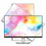 Монитор dell s2722dc, 27 инча qhd, 2560 x 1440, ips, white led, 4 ms, 1000:1, 350 cd/m2, hdmi, dp, usb-c, usb 3.2 hub, черен / сребрист, s2722dc