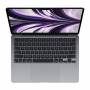 Лаптоп apple macbook air, 13.3 инча (2560 x 1664), m2 / 8-core cpu, 8 gb, 512 gb ssd, 10-core gpu, сив, mlxx3ze/a