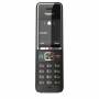 Безжичен dect телефон gigaset comfort 550, 2.2 инча цветен дисплей, 1 линия, 200 адресни позиции, 26 езика меню, 3.5 мм жак, черен, 1015165