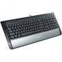 Клавиатура delux dlk-5108 usb/ps/2, bulgarian, low-profile, multimedia function, black/gray, retail, 1pk - dlk-5108/usb/bulg/gb