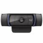 Web камера logitech hd pro webcam c920e 960-001360, 1920 x 1080 full hd, 30 fps, 3 mp, микрофон, usb-a, черна,  960-001360_vz