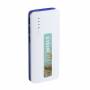 Мобилна батерия kaprin, с 3 usb порта, 10 000 mah, бяло и синьо, office1_6120120009